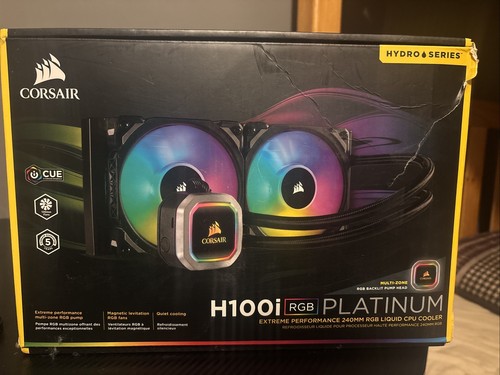 H100i RGB PLATINUM EXTREME PERFORMANCE 240MM RGB LIQUID CPU COOLER - Foto 1 di 2
