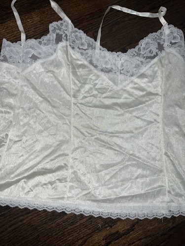 Vtg Women’s Lingerie Full Half Slips Camisoles Peignoirs Lot Of 20 - Picture 11 of 13