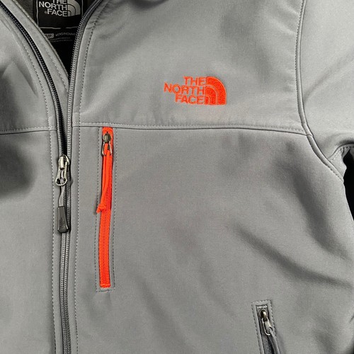 The North Face Apex Bionic Jacke Herren Small S grau orange Full Zip Softshell - Bild 3 von 16