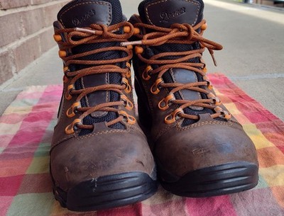 Danner Men's Vicious 4.5'' Work Boots Brown Orange Gore-Tex Vibram Size 8 D 13858