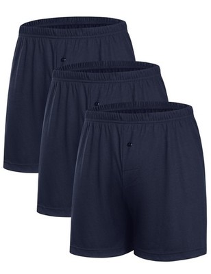 Herren Boxershorts Baumwolle geknöpft Boxershorts Herren im hautfreundlichen Set dank Baumwolle