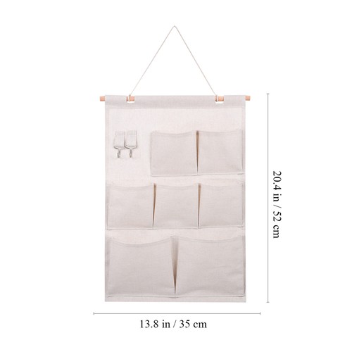 Borsa Appesa Bambino Organizer Da Parete Per Camera Letto Tasca Portaoggetti - Foto 2 di 11