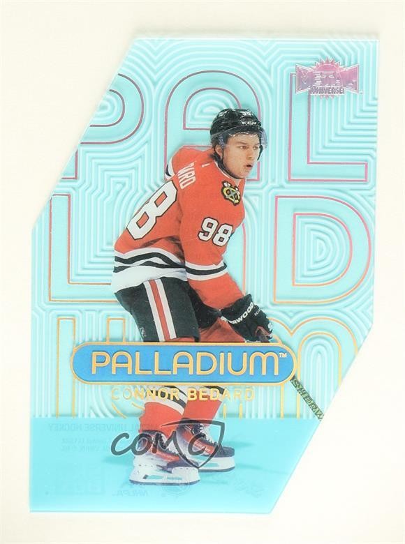 2023-24 Skybox Metal Universe Palladium Connor Bedard #P-28 Rookie RC