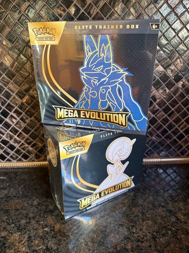 Pokémon TCG Mega Evolution [Gardevoir] And [Lucario] ETB - Lot Of Two Sealed