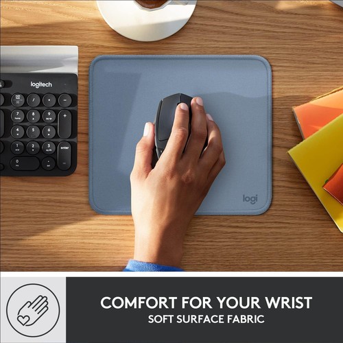 Logitech Mouse Pad - Studio Series, Computer Mouse Mat with Anti-slip Rubber Bas - Photo 3/8