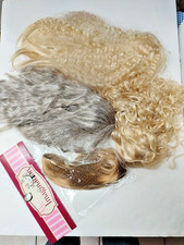 6 WIGS TAILLE 8/9(pullip,blythe, msd,paola arena ,LD) 4 très longues , 2 noires 
