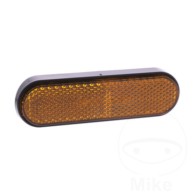 JMP Fork Reflector Oval Curved Orange Fits Azel Samar 50 2008-2009