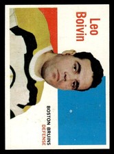 1960 Topps Hockey #62 Leo Boivin NM/MT