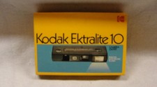Vintage Kodak Ektralite 10 - 110 Film Camera, Orig. Box And Manuals tested
