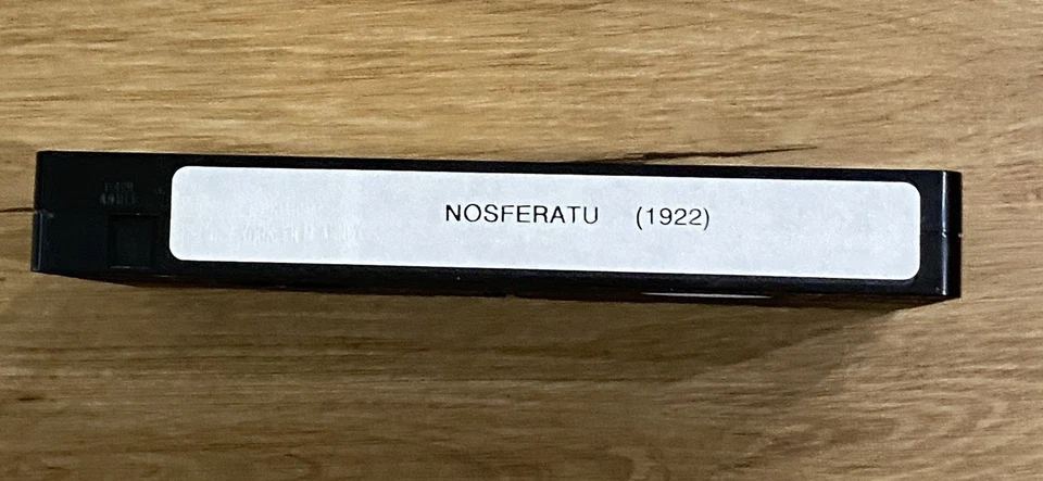 RARE Horror Silent Film VHS Tape NOSFERATU 1922 Nyfa COMPLETE EDITION Clamshell - Image 4 of 4