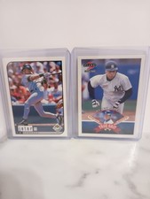 Derek Jeter New York Yankees MLB Baseball (2) Card Lot