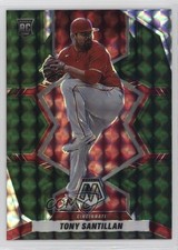 2022 Panini Mosaic Rookies Green Prizm Antonio Santillan Tony #215 07rd