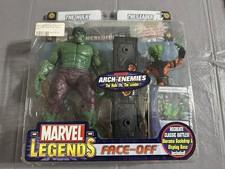 Toybiz Marvel Legends Face Off Arch Enemies The Hulk Vs The Leader HSH