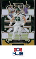 2023 Panini Select Joe Tippmann Black and Gold Prizms Die Cuts Rookie #78