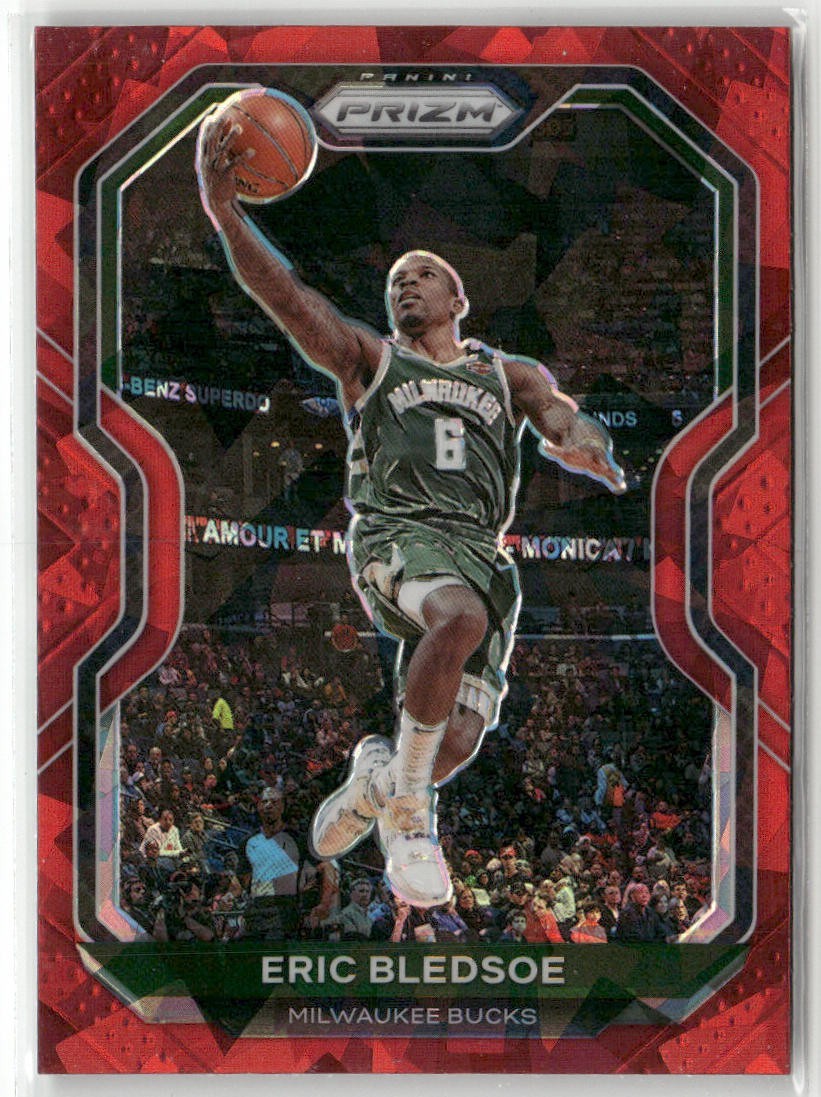 2020-21 Panini Prizm - Eric Bledsoe Red Ice Prizm #17