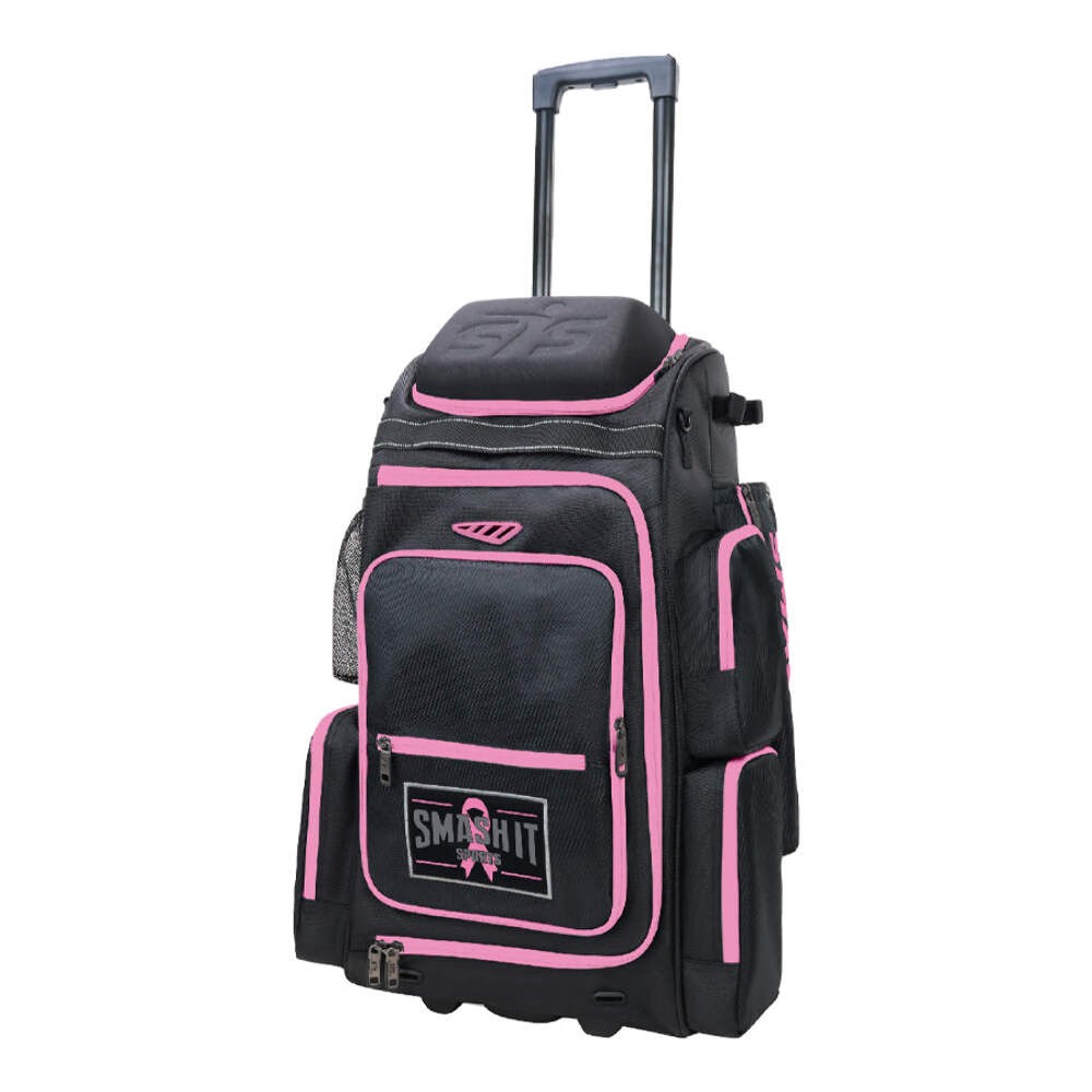 2025 Smash Ops Lil' Guerrilla Hybrid Roller/Bat Pack Bag - Pink