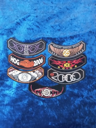 Vintage Motorcycle Patches, Some Rare Collectable Patches (used)