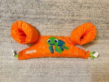 Puddle Jumper Child 30-50 lbs Life Jacket Orange Turtle Design