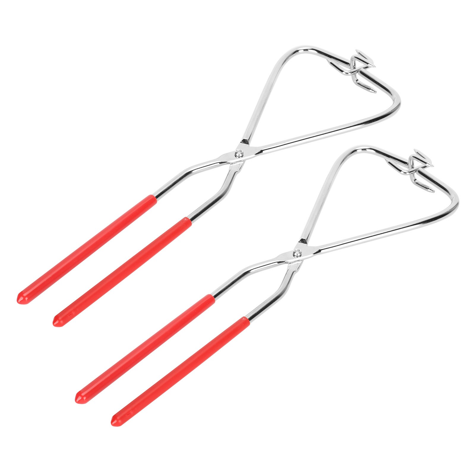 2Pcs Dipping Tong Pottery Tool Clay Sculpture Tongs Stainless Steel Supplies