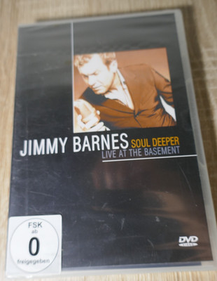   DVD  OVP Jimmy Barnes Soul Deeper: Live At The Basement Studio Hamburg
