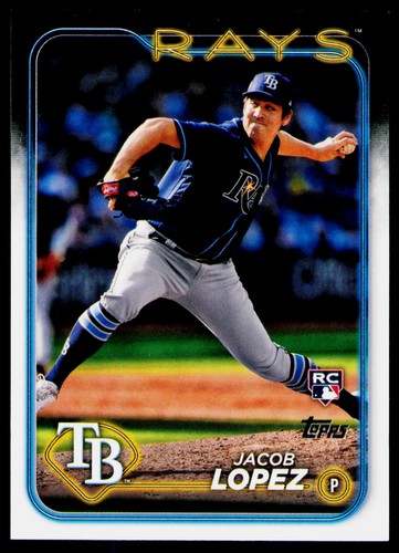 2024 Topps #502 Jacob Lopez | Baseball Card