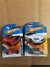 Hot Wheels Lot 2x Datsun Bluebird 510 FTE / Honda S2000 2011 New Models V19