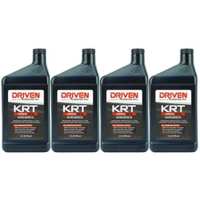 Driven Racing Oil 03406, KRT 4 Stroke Karting Oil, Synthetic 0W-20, 4 Quarts