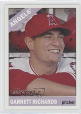 2015 Topps Heritage Gum Damage Back Garrett Richards #340 fm0