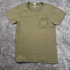Lady White Co Pocket T-Shirt Men’s Small Green Sanforized USA Made Short Sleeve