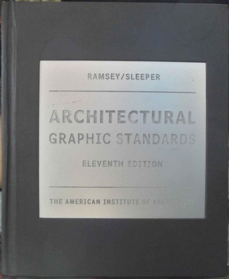 VERY GOOD+ Architectural Graphic Standards 11th Ed Ramsey/Sleepe ISBN 0471700916