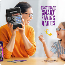 Piggy Bank for Kids - Electronic Money Saving Box W/Code- ATM Safe - Toy Coin...