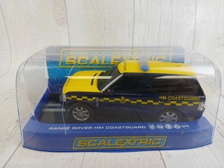 Scalextric C2877 Range Rover HM Coastguard 1:32 scale slot car boxed
