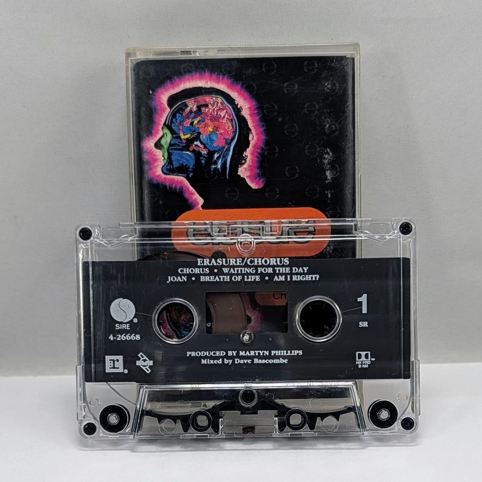Erasure - Chorus - 1991 Cassette Tape Sire Records Foto 4 de 4