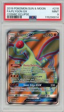 2019 POKEMON SUN & MOON COSMIC ECLIPSE #218 FULL ART/FLYGON GX PSA 9 on eBay
