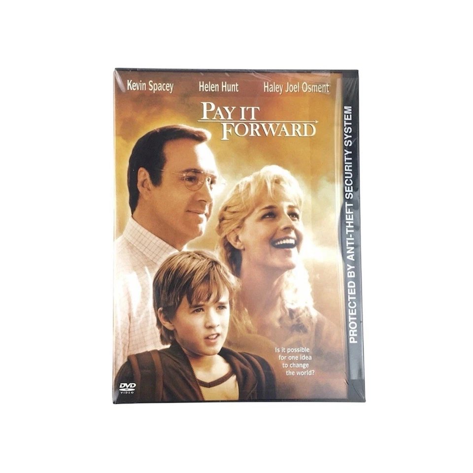 DVD PAY IT FORWARD 2000 PG-13 Widescreen Drama Romance Kevin Spacey Helen Hunt Foto 3 de 4