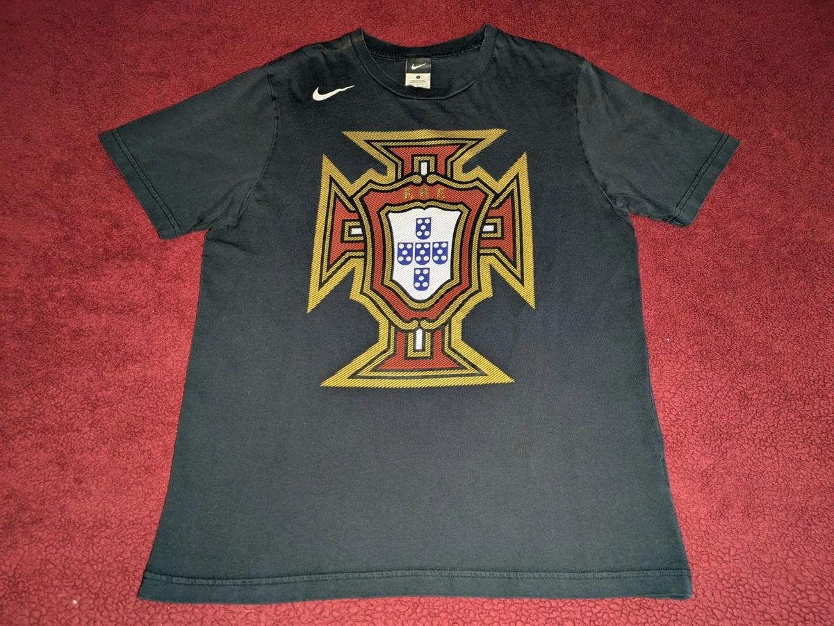 Nike Portugal Black National Team Soccer Fan Apparel & Souvenirs