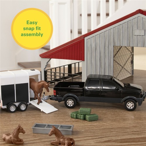John Deere 1:32 Weathered Barn Play Set - Picture 4 of 5