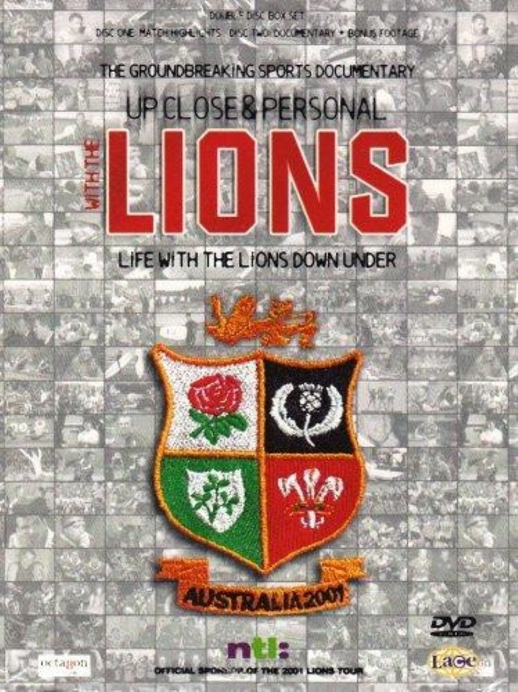 The Lions up close and Personal DVD FREE SHIPPING
