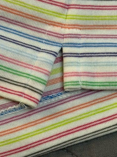Nike Dri-Fit Rainbow Sleeveless Athletic Polo Top Womens Size Large Golf Tennis - Picture 4 of 13