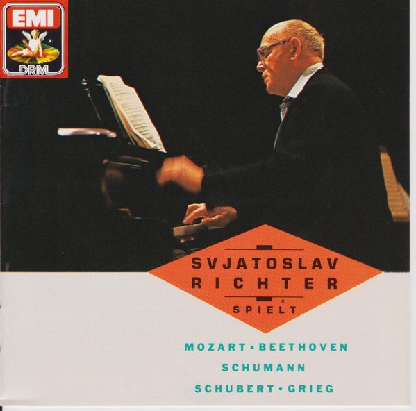 Sviatoslav Richter Spielt Mozart Beethoven Schumann etc EMI 4 CD *LIKE NEW*