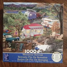 Weekend Retreat Ceaco, 1000 piece Puzzle with Bonus Poster