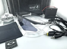 OAKLEY M FRAME TACTICAL MILITARY SURVEILLANCE RECORDING SUNGLASSES HEATER META