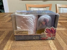 Rare Vintage Max Factor Le Jardin Perfume 1 oz EDT w/ Ceramic Cachepot Gift Set