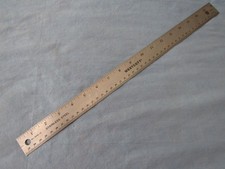 Vintage Westcott 18-inch/45.7 cm Stainless Steel Ruler R590-18 