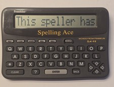 Franklin Spelling Ace - Words From Franklin SA-98 - 1994 Vintage Working