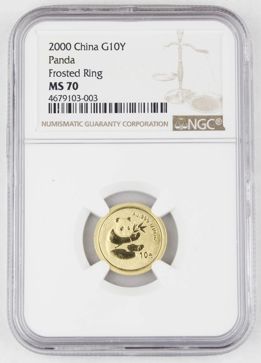 Chinese Panda MS 70 Grade Gold Bullion Coins for sale | eBay