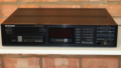 Reproductor/cambiador de CD 6 cartuchos Pioneer PD-M500 - funciona y suena muy bien + control remoto - Imagen 12 de 24