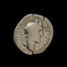 Antoninus Pius AR Denarius – RIC 155 – Liberalitas – 2.38g