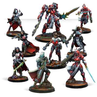 Neu im Karton Bakunin Observance Action Pack Infinity Corvus Belli