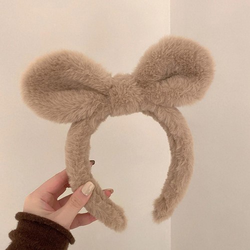 Plush rabbit ear headband For women Hot G2 M5J5 Z7X9 M8E1 C4Z5 - Picture 4 of 18